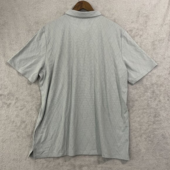 NEW Modern Ambition Mens XL Gray Short Sleeve Polo Shirt Organic Cotton - Picture 3 of 8